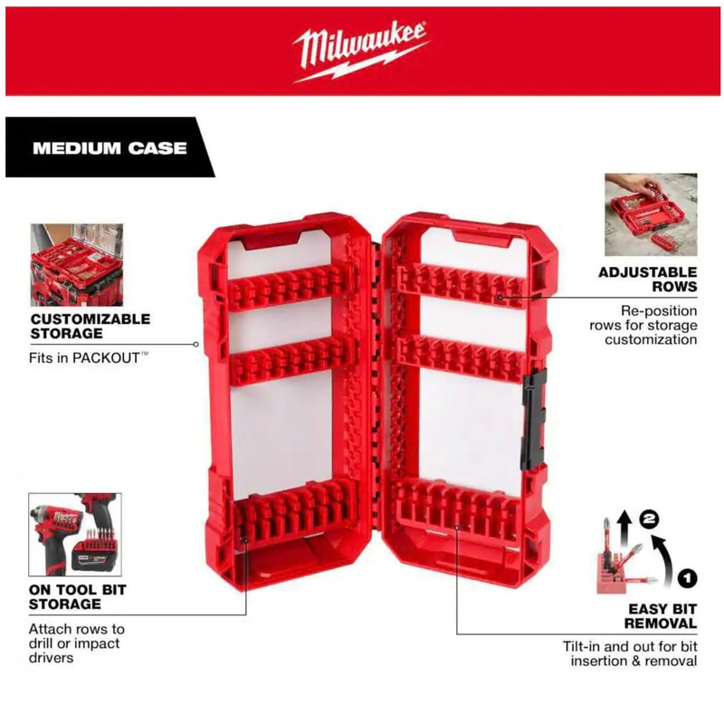 Milwaukee SHOCKWAVE Impact Duty Alloy Steel Drill and Screw Driver