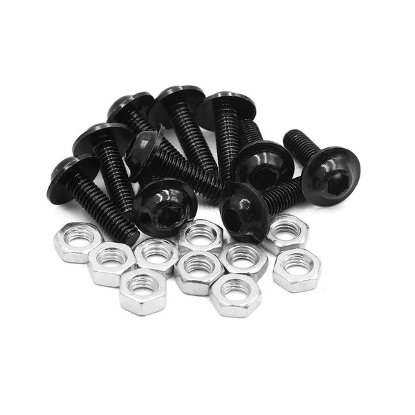 uxcell Motorcycle Bolts Screws, Motorcycle Sport Bike Bolts, Aluminum Alloy,