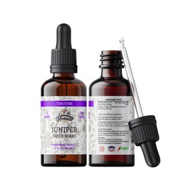 FLORIDA HERBS Juniper Tincture Alcohol-Free, Organic Juniper Berry Extract (Juniperus communis) - Non-GMO in Cold-Pressed Organic Vegetable Glycerin - 2 oz