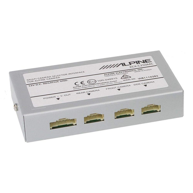Alpine KCX-C250MC Multi Camera Selector Interface