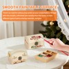 BAOPEND 2 Pcs Unfinished Wooden Treasure Box for DIY Crafts