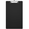 Portapapeles Legal Negro 8.5 x 14, Plástico Resistente, Clip de