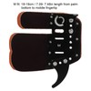 Archery Finger Guard Adjustable Finger Guard Black Protective Gear for