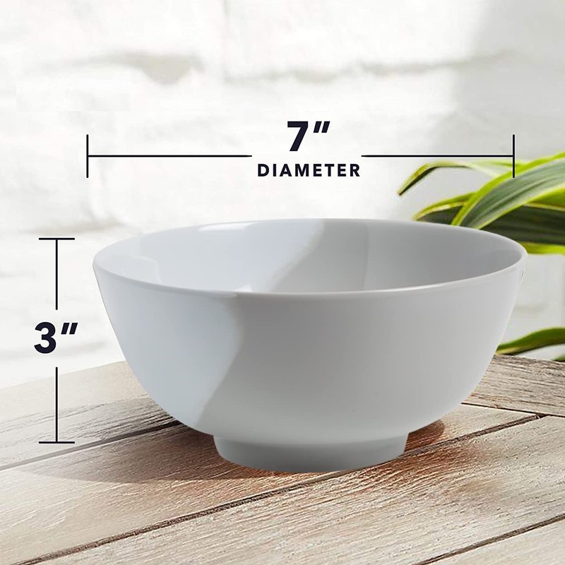 Melamine Serving bowls | Extra Durable Melamine Pasta, Salad Bowl