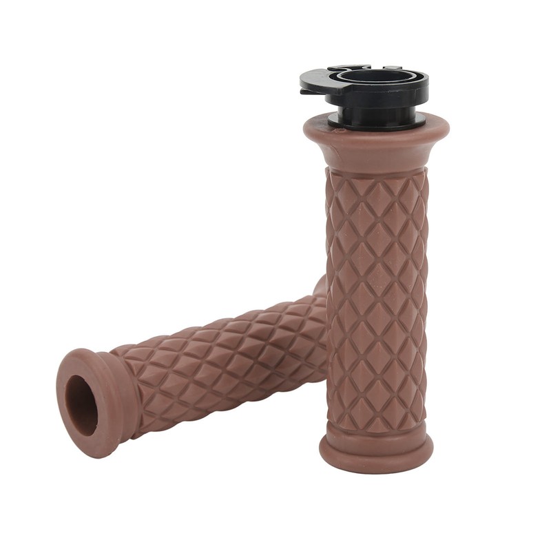 1 Pair 22mm Throttle Handle Grips Universal Comfortable Grasp Fit