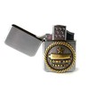 Thunderbird Vector Pocket Lighter Stainless Steel Single Torch Cigar Lighter