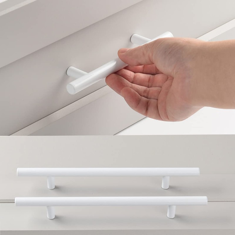 4 Pack Cabinet Pulls Stainless Steel Kitchen Cabinet Handles Flat