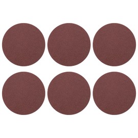 HARFINGTON 10 Pcs 6 Inch Sanding Disc 60 Grit Hook and Loop Sandpaper Random Orbital Sander Pads for Woodworking Automotive Metal Polishing