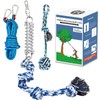 TT TRSMIMA Spring Pole Rope Toys: Rope Pull & Tug