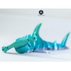Articulated Hammerhead Shark - Hammerhead Shark Figurine - Hammerhead Shark