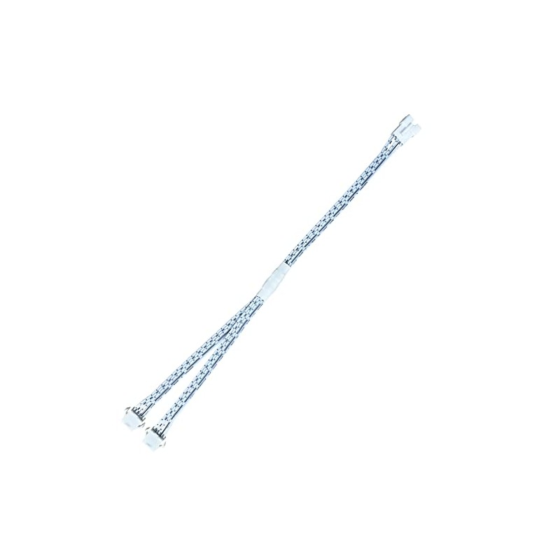 Litever 2 Way Power Splitter, Y shape. 1 Female to