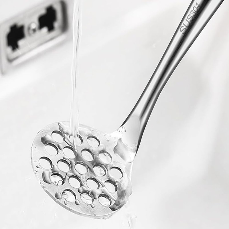Mini Potato Masher Heavy Duty Stainless Steel with Potato Masher