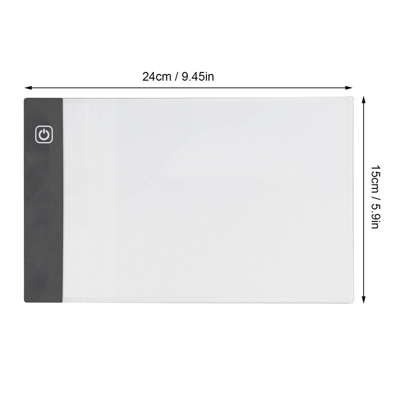 Qcwwy Portable A5 LED Copy Board Light Tracking Box 3.5W