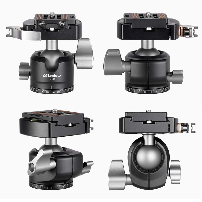 LEOFOTO LH-30LR Free Head (Quick Release Plate Included)