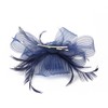 Womens Retro Fascinator Hat Feather Mesh Net Veil Wedding Bridal