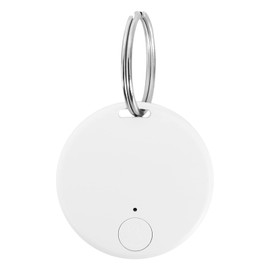 Key Finder, Bluetooth Item Locator, Mini GPS Tag, Live Tracking on Free App Bluetooth 5.0. Key Finder, for Wallets Pets Lggage Child Locators, Finder Anti-Lost Tag Compatible with Android iOS (White)