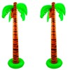2 Pieces 40 Inch Inflatable Palm Trees Large Coconut Tree
