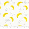 Roc-lon 100% Organic Cotton, 60"/61", Printed Muslin, Banana Cut by