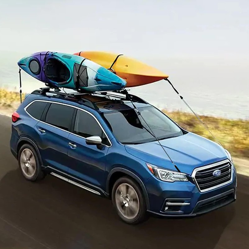 Mind and Action Kayak Tie Down Straps,Quick Hood Loops Trunk