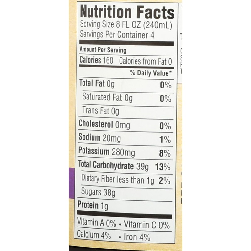 Santa Cruz Organic Concord Grape Juice, 1 Quart by Santa