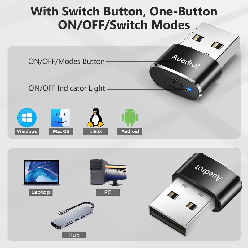 Mouse Jiggler Indetectable Metal USB Mouse Mover con Botón de