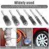 AOKLIT 10 Pieces Wire Brush Drill Bore Cleaning Brush Set