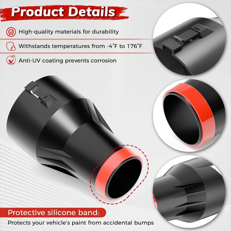 Zelvoro Car Drying Nozzle Fit for Milwaukee Fuel Leaf Blowers