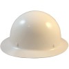 MSA Skullgard Full Brim Hard Hat With Ratchet Suspension -