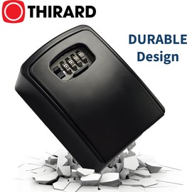 Thirard SAFEKey Box: Robust Mechanical Locks for Secure Access, Versatile for Home and Desk, Durable Construction, efficient Key Management, Emergency Accessibility, Easy