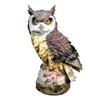 M Pro Owl Figurine, Garden Object, Feng Shui, Good Luck,