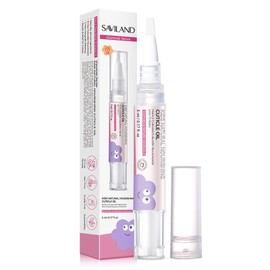 SAVILAND Cuticle Oil Pen for Kids, Plant-Based Nail Oil Pen, 2-Hour Soften Tough Hangnails, 8-Hour Long-Lasting Nourishment, Gentle Cuticle Care