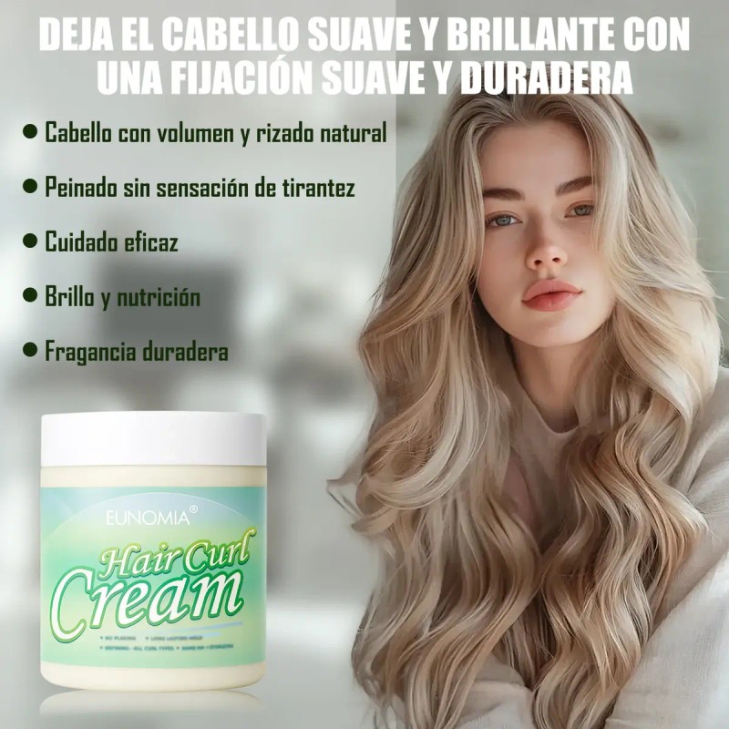 Crema Para Peinar Rizos Hidratación Cuidar El Cabello 250ml