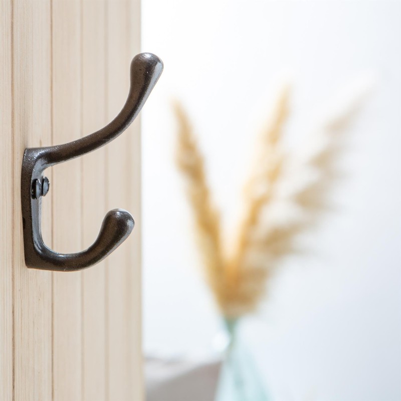 Hammer and Tongs - Narrow Hat & Coat Hook -