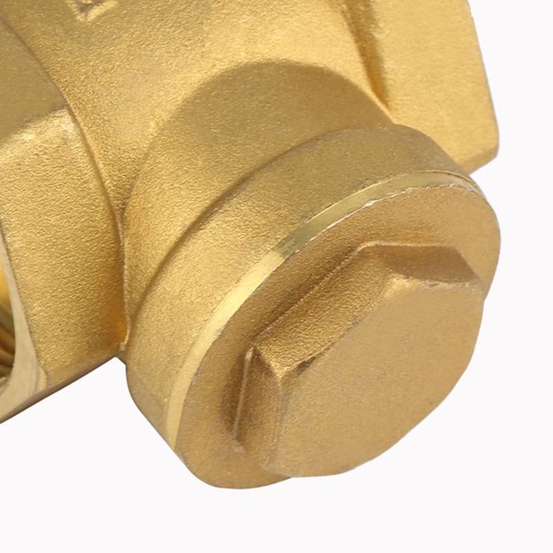 DN32 Female Thread Brass Non Return Swing Check Valve 232PSI