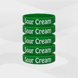 Sour Cream: 5 Pack Labels