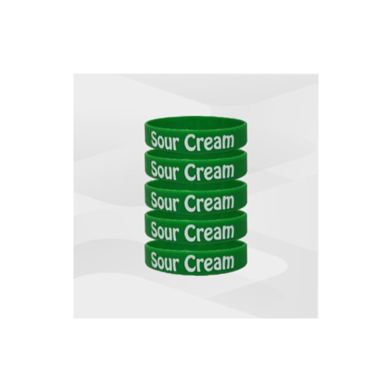 Sour Cream: 5 Pack Labels
