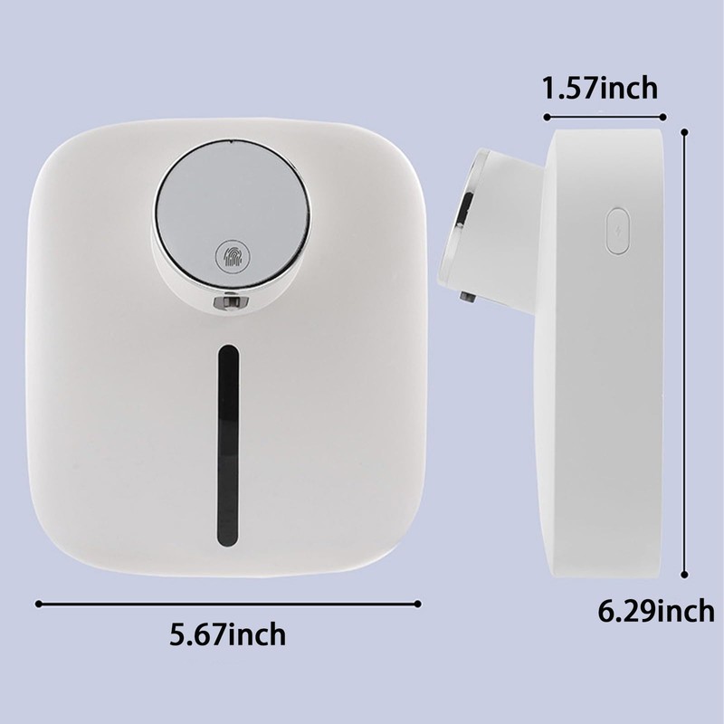 Automatic Soap Dispenser Touchless,Soap Dispenser for Kitchen Sink,Foaming Soap Dispensers-Rechargeable,