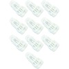 10 x Holdon® MIDI Clip White – Clamp Mounting Eyelet