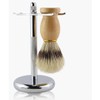 PARENCE.- Pennello da barba con manico in legno - Classico