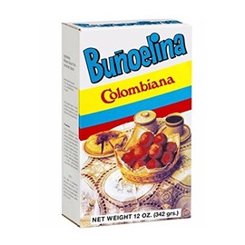 COLOMBIANA Banderita Flour Mixes (Buñoelina, 12 oz.)