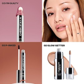 Get Glowing Bundle - Lip Liner STAY-N + Cheek STAY-N + Liquid Glow STAY-N:_Kiss & Glow Bundle