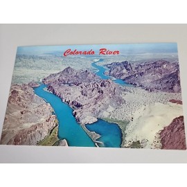 Columbia Wholesale Colorado River Between Needles CA & Parker Dam "Devil's Elbow" Postcard D1