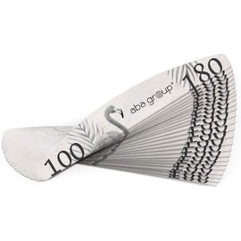 ABA Group Half-moon Nail Files Different Gradation & Pack Sizes (50pcs 100/180)