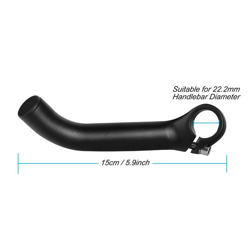 FIFTY-FIFTY Bicycle Handlebar Ends, Bar Ends Bicycle, Aluminium Alloy Handlebar