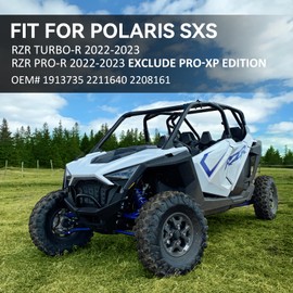 Front & Rear Brake Pads Sintered for Polaris RZR-Turbo-R RZR-PRO-R 2022-2023 OEM# 1913735 2211640 2208161