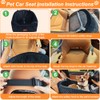 Vivifying Dog Car Seat for Small & Medium Dogs, Detachable