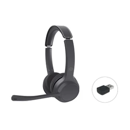 CONCEPTRONIC POLONA04BA Bluetooth Stereo Headset with USB Audio Adapter, Noise Cancelling Microphone