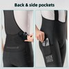 ROCKBROS Cycling Bib Shorts Men’s 5D Padded Bike Bib Shorts