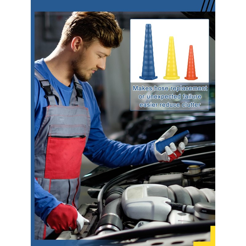 Innconee Hydraulic Oil Service Plugs Large Medium Small Sizes Multi