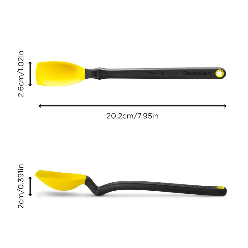 dreamfarm spoon mini yellow